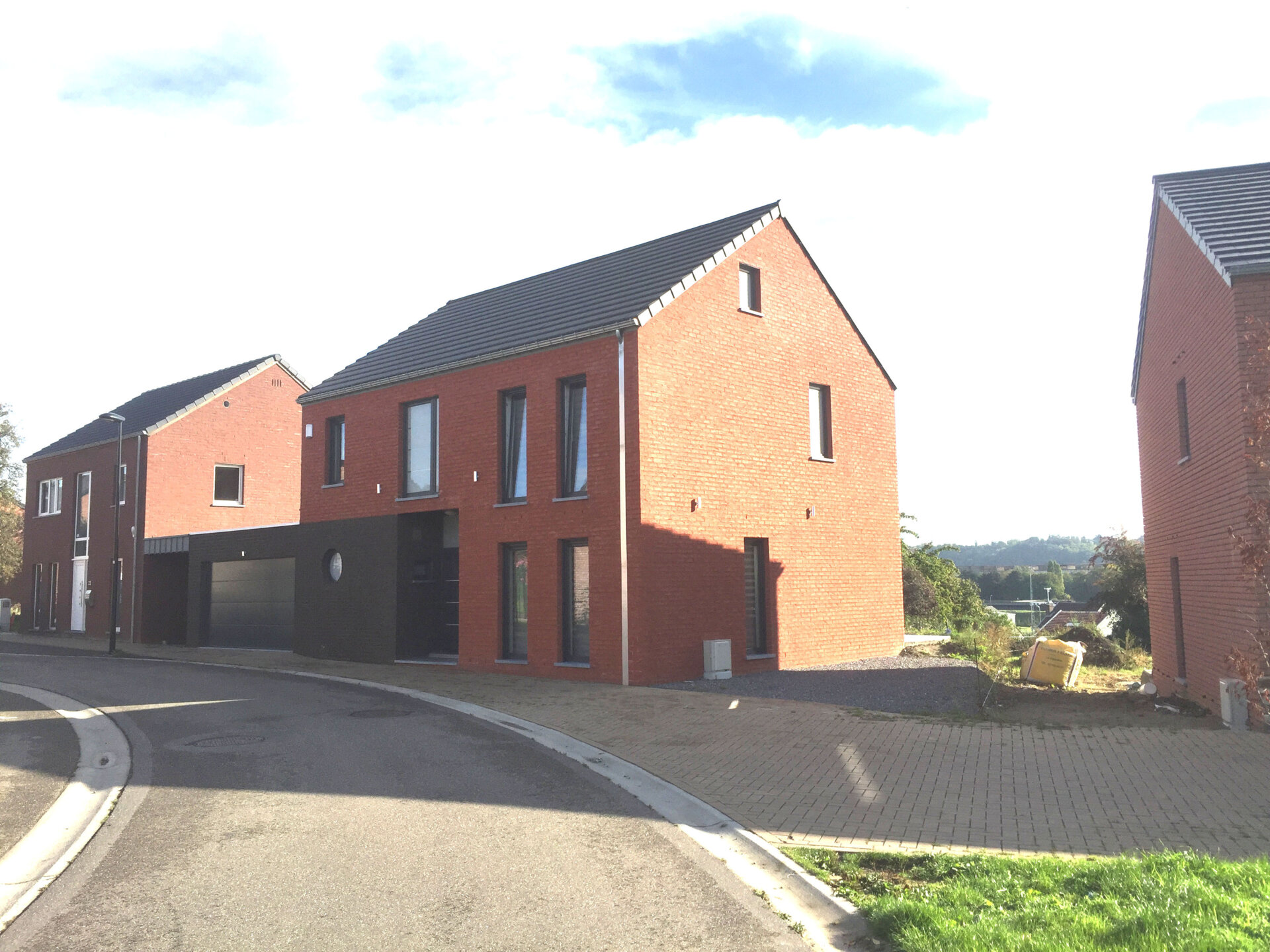 Construction d'une nouvelle maison d'habitation à Oupeye